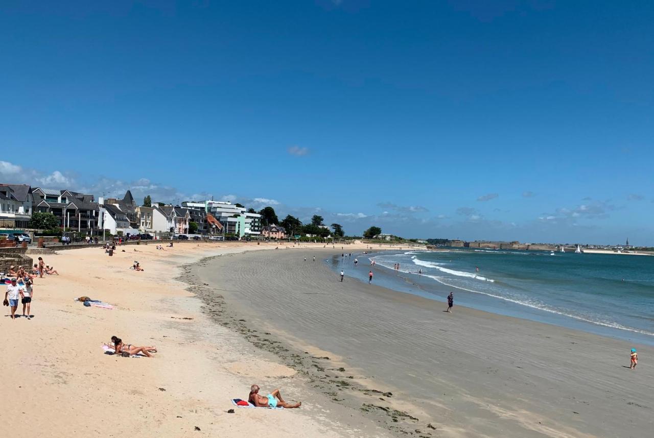 Lomener - La Goelette - 1 Appartement Avec 2 Chambres Et 2 Studios A 450M De La Plage Ploemeur Kültér fotó