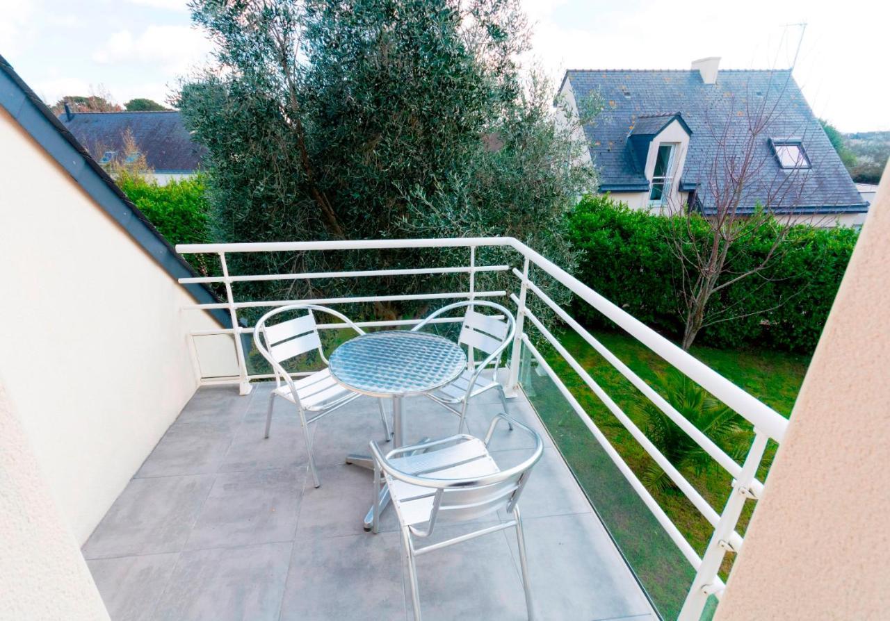 Lomener - La Goelette - 1 Appartement Avec 2 Chambres Et 2 Studios A 450M De La Plage Ploemeur Kültér fotó